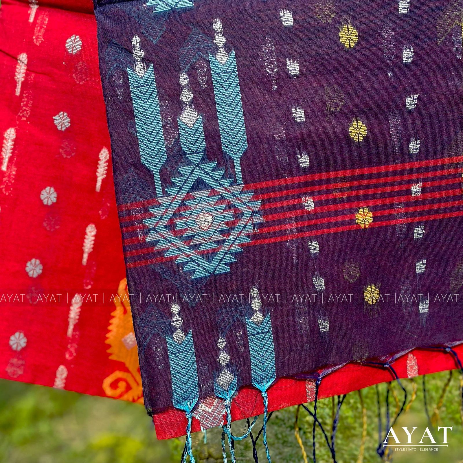 Rani Pink Elegance Suti Saree