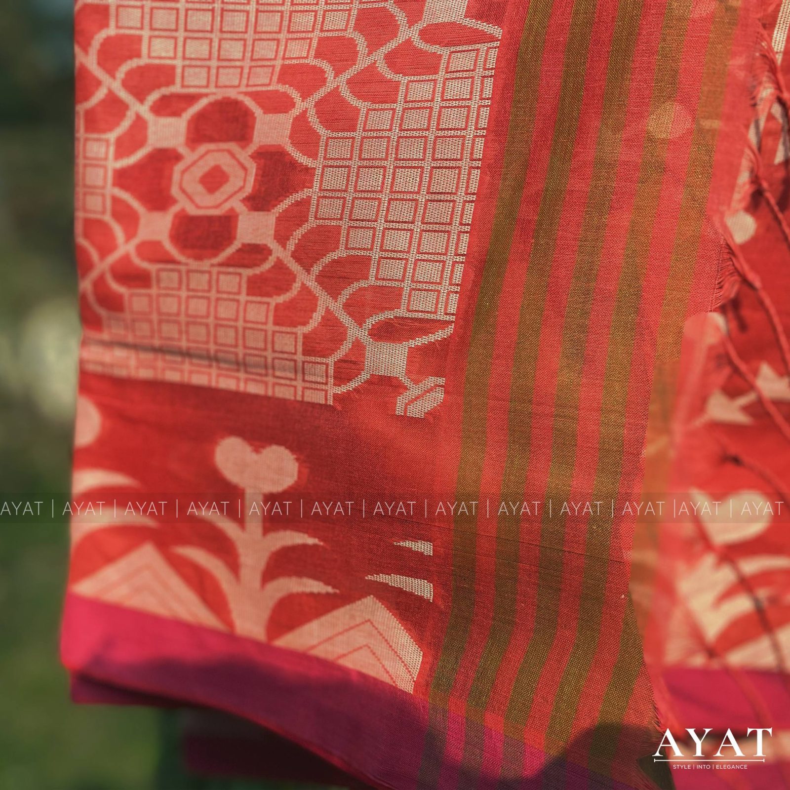 Golden Weave Suti Saree