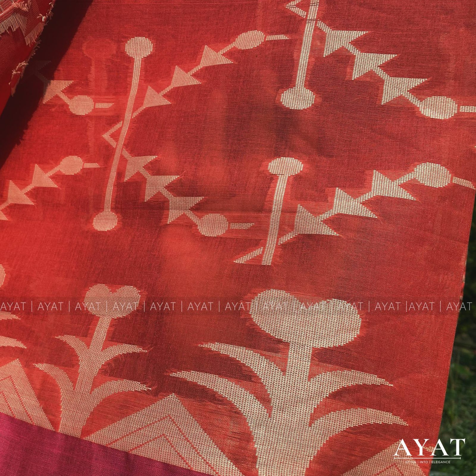 Golden Weave Suti Saree