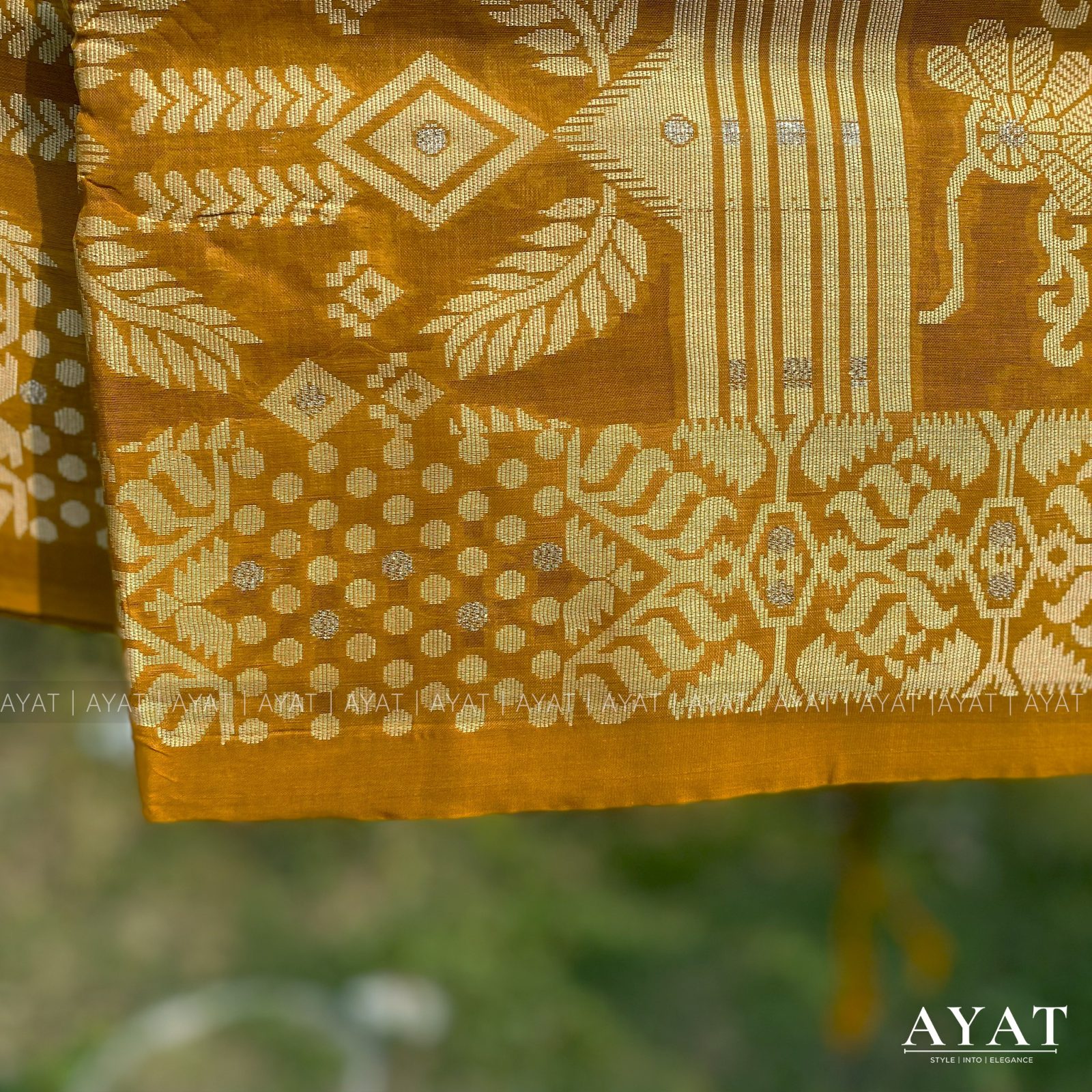 Royal Red Floral Saree